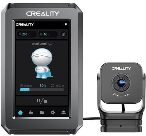 Creality Nebula Smart Kit, Nebula Pad mit Nebula Kamera, 4,3 Zoll Touchscreen Fernüberwachung Zeitrafferaufnahmen für Ender 3 V3 SE/Ender 3/Ender 3 Pro/Ender 3 V2 3D Drucker