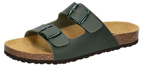 Lico Mules Bioline Man pour homme, vert, 49 EU