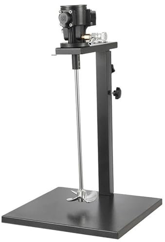 Pneumatische Farbe Mixer Pneumatische Farbe Mixer 5 Gallonen 1/8Hp Air Rührwerk, Farbe Mischen Maschine Mit Standfuß, Höhe Verstellbar, Mix-Tool Für Viskose Flüssigkeit Tinte Farbstoff