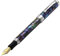 Xezo Maestro Fountain Pen, Extra-Fine Nib (0.3mm), Gift of Writing Series Pure Platinum-Plated Paua Abalone, Handmade, Serialized. Each Unique