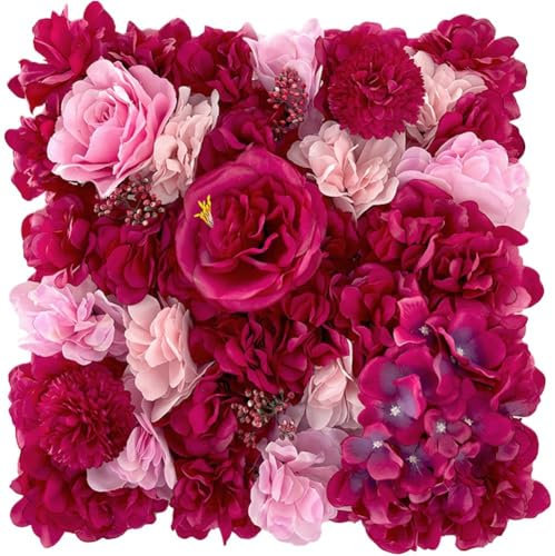 Panneaux Muraux De Fleurs 3D Rose Floral Mur Décoratif Fleur Mur Fond pour Mariage Décoration De Maison Fond Boutique Fête Photo Arrangement