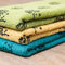 Linen Luxury Set mit 4 Küchentüchern aus Baumwolle, 50 x 50 cm, hohe Saugfähigkeit, hergestellt in Portugal, Igel-Design, schnell trocknend, langlebig, vielseitig einsetzbar, waschbar, ideal für