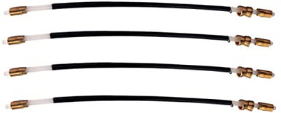 COSMEVIVI 4 Pièces Boyau De Violon Cordier De Violon Tripes De Queue Partie De Cordon De Remplacement De Corde Boyau Cordier er Black