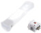 ELICTECH Adaptador de sensor de movimiento Wii con funda de silicona, acelerador adaptador de sensor Motion Plus para mando a distancia Nintendo Wii, regalos para jugadores (blanco)