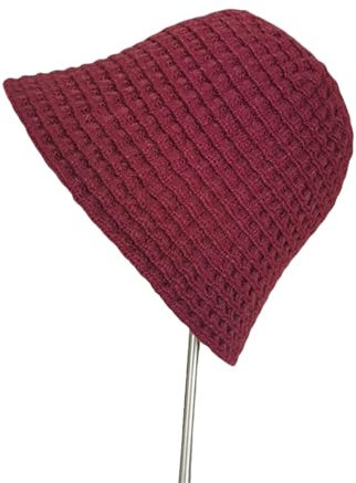 JIAHAOS Hut Colorblocked Fisherman Hut Für Frauen, Verdickte, Vielseitige, Warme, Gesichtsbedeckte Eimerhut-Alkohol-durchschnittlicher Code
