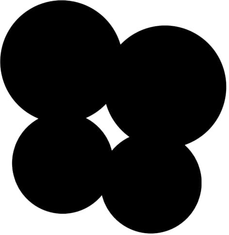 Ritadeshop Cache-brûleurs pour cuisinière électrique (noir, rond de 20,4 cm)