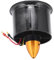 Airplane Engine Fan, RC Plane Motor Fan 70mm EDF 6 Blades Ducted with QF2822‑3000KV 4S Brushless Motor Ducted for RC Airplane