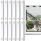 Aimants pour Écran - Auto-Adhésifs 12 Pièces Pinces Magnétiques | Outils Rénovation Installation Facile Forte Adhérence Design Polyvalent Appartement Loft