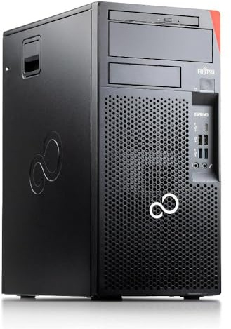 Fujitsu Esprimo P758 Intel Core i5 8400 256GB SSD + 1TB HDD Festplatte 12GB Speicher Windows 11 Pro DVD Brenner Tower Computer PC (Generalüberholt)