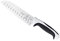 Mercer Culinary Millennia Color Handle Cutlery 7 Santoku Knife (Granton Edge) White