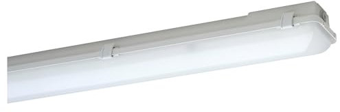 Schuch Gen2 LED-Feuchtraum-Wannenleuchte LED LED fest eingebaut 16W Neutralweiß Grau