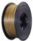 3D Drucker Filament 1kg PLA 1,75mm ⌀ Durchmesser Spule Rolle 1000g Made in DE (Gold Metallic)