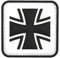 3D Patch Eisernes Kreuz Bundeswehr Abzeichen Aufnäher weiß Aufnäher Taktische Ausrüstung