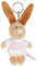 NICI 44702 Schlüsselanhänger Hase mit T-Shirt Beste Schwester 10cm, beige