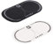 2pcs Patch de Grosse Caisse pour Peaux de Batterie Kick Percussion Accessoire de