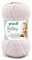 Gründl Baby uni Strickgarn/Häkelgarn (OEKO-TEX zertifizierte Wolle, strapazierfähig und pflegeleicht, 70% Polyacryl 30% Polyamid, 50 g / 150 m, Nadelstärke: 3,5-4,5, 1 x 50 g), ecru
