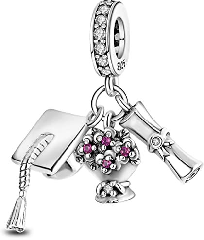 MULA Charms Anhänger Silber 925 für Armbänder, Kompatibel mit Europäischen Armbändern und Halskette für Frauen