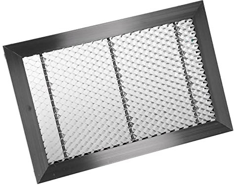 Honeycomb Arbeitstisch 300 x 200 x 22 mm Bienenstock-Arbeitsplatte CNC-bearbeitetes Laserschneidbett,Kompatibel mit verschiedenen Graviermaschinen
