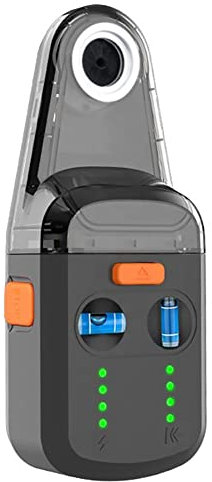 BLOSSS Laser Level, 3-in-1 Hands-free Laser Alignment Tool With Drilling Dust Collector, Vacuum Adsorption Lazer Leveler for Picture Hanging Construction Tiling Floor