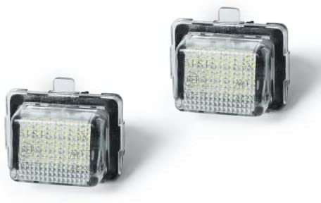 Modifycar LED-Kennzeichenbeleuchtung für Mercedes E-Klasse | W212 + S212 | 2009-2016 Canbus SMD Kennzeichenbeleuchtung weiß