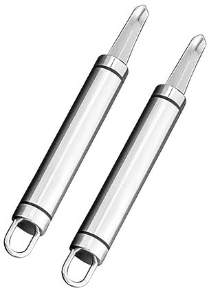 Ciieeo 4 Pz carotatore in Acciaio Inossidabile levatorsoli levatorsolo estrattore di torsolo di attrezzo per snocciolare Le Ciliegie carotatore Portatile snocciolatore Longan Frutta