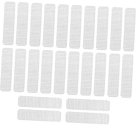 jojofuny 25stücke Selbstklebende Reparaturfolie Für Fenstermaschen Schnittbare Reißfeste Insektenschutz-flicken Für Fenster Türen Und Zelte Graues Glasfasergewebe Einfach Anzuwenden