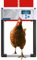 Hühnerklappe Automatisch ChickenGuard All-in-One, Hühnerstalltürfarben in Vier Farben, Timer/Lichtsensor, Auto-Stop, Raubtiersicher, Wintermodus-Power-Boost, Batterien Enthalten (Rot + Batterien)