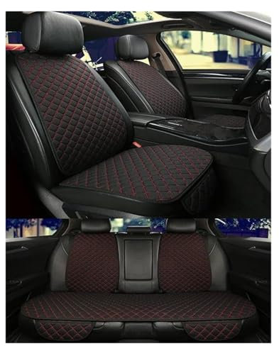 GLYGLY Sitzkissen Auto Vordersitze für Ford Focus Combi Esate Mk4 Mk3 Mk2 HN/HP C5/C6 BK/BL 2005-2025, Universal Sitzauflagen Unterlage Vordersitze Wasserdichter Auto Sitzkissen Autozubehör,C