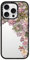 CASETiFY Kompakte Schutzhülle für iPhone 16 Pro, leicht, 1,2 m, 2 x Fallschutz in Militärqualität, dünn, My Succulent Garden Rose, transparentes Schwarz