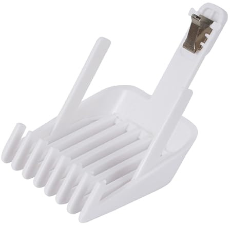 Verstellbare Kämme, Kompatibel Mit Enchen, Boost Haarschneidemaschinen, Kompatibel Mit Sharp, 3S Haartrimmern, Ersatzteil For Haarschnitte, Positionierungsbegrenzungskamm(White 4CM)
