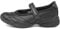 Skechers Girl's Velocity Pouty Mary Janes, Black Smooth Trim, 5 UK