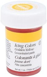 Bulk Buy : Wilton glaçage Couleurs 28,3 gram Jaune doré W610–159 (6-pack)