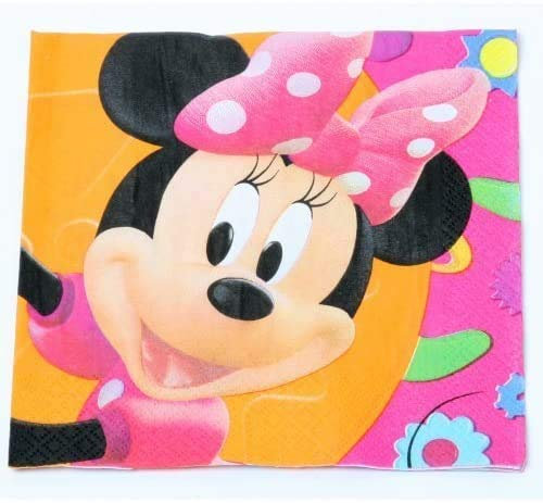 Disney Minnie Maus Lunch-Servietten, 16 Karat (750)