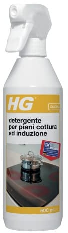 HG Detergente per Pulizia Giornaliera di Piani Cottura - Detergente per Piani Cottura in Vetroceramica e Gas, Adatto ad un Uso Quotidiano, 500 ml