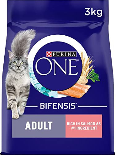 Purina One Katzenfutter Lachs & Vollkorn, 3 kg