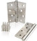 4 Edelstahl Scharniere 100mm Türband Türscharnier Edelstahlscharniere Beschlag
