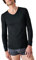 Damart Camiseta con Cuello de Pico, Punto Thermolactyl Interlock, Manga Larga térmica, Negro, M para Hombre