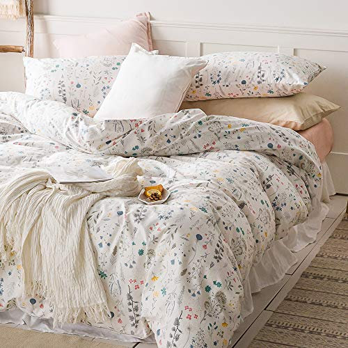 Luxus Plaid Bettbezug Sets dicker Flanell Bettwäsche Kollektion 3 Stück Grid Mustern bedruckt Weich und warm Hotel Qualität Tröster, Sets, baumwolle, blau, Twin