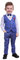 Kleiner Junge 4pcs Gentleman Anzug Fliege Shirt Mit Hosen Und Weste Kleinkind Jungen Winterkleidung Gelten FüR Hochzeitsfeier Blau 3-4 Jahre