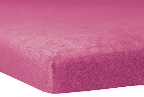 Traumschlaf Frottee Massageliegenbezug Therapieliegenbezug Flieder, 65x185x10 cm