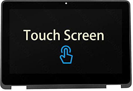 NUOLAISUN LCD Screen Replacement for Dell Chromebook 11 3100 2 in 1 LCD Touch Screen Display Assembly 11.6 HD 9MH3J