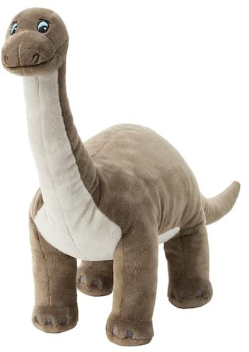 JÄTTELIK Plüschtier Dinosaurier Dinosaurier Brontosaurus 90 cm