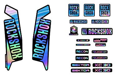 RockShox Sektor XC30 Recon Revelation Fork Bike Compatible Stickers 29''