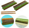 Cayway 10 Stück Static Grass Streifen 20cm Tuft Statische Grass Statisches Grasbüschel, für Miniatur Tabletop Spiele Modelleisenbahn Geländebau (Dunkle Farbe)