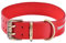 Reflektierendes Echtleder Hundehalsband verstellbar weich Gepolstert für Kleine, Mittelgroße und Extra Große Hundehalsbänder (Rot XL (Hals 49cm-65cm))