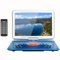22 Portable DVD Player, Home HD LED Display Movable DVD TV Built-in Dual Speakers Long Lasting Life DVD Player Support For USB And SD Cards(Color:Blue)