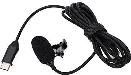 Microphone Compatible avec One X2, Clip Filaire USB Type C sur Lavalier Microphone à Revers pour One X3