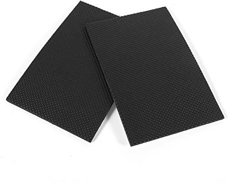 Gavigain 2Pcs EVa Feet Pads Black NonSlip Self Adhesive Floor Protectors Möbel Sofa Tisch Stuhl