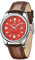 BENYAR Armbanduhr für Herren – einfache lässige Chronograph, analoges Quarzwerk, stilvolle Sport-Designer-Armbanduhr, 3 ATM wasserdichte Uhren, elegantes Geschenk für Männer, UK-2113pd-Rot, Armband
