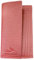 Wazopic Portefeuille Serveur, Serveuse, Véritable Cuir de Buffle Premium, 5 Compartiments, Porte Billet, CB, Ticket Restaurant, Chèque Vacances (Rouge)